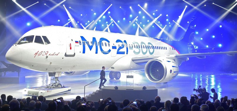 US SANCTIONS FORCE RUSSIA TO DELAY MC-21 PLANE, ROSTEC CEO SAYS
