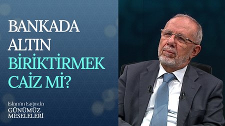 Bankada Altın Biriktirmek Caiz Mi?
