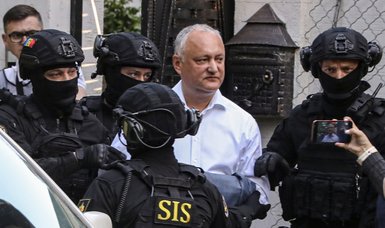Former Moldovan president placed under house arrest