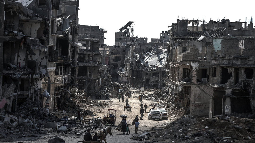 GAZZE’DE PATLAMAMIŞ BOMBA TEHLİKESİ