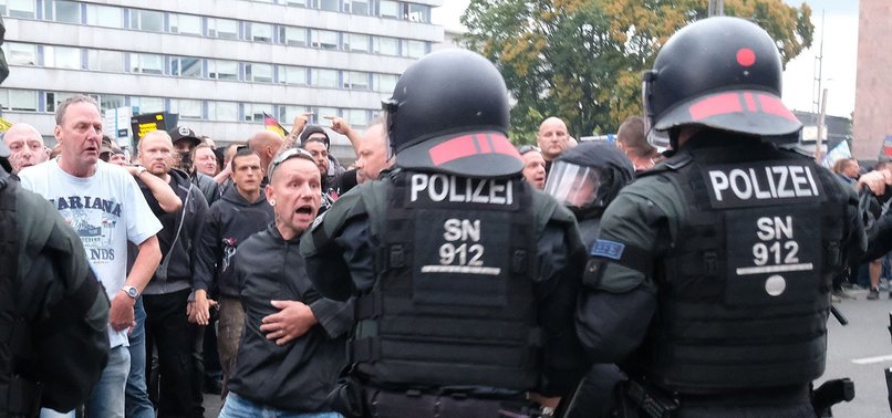 CLASHES IN GERMAN CITY OF CHEMNITZ LEAVE 20 INJURED