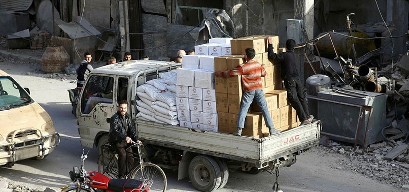 DESPERATELY NEEDED UN AID TO EASTERN GHOUTA SUSPENDED AMID SHELLING