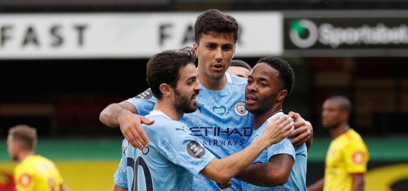 MANCHESTER CITY HAMMER WATFORD 4-0