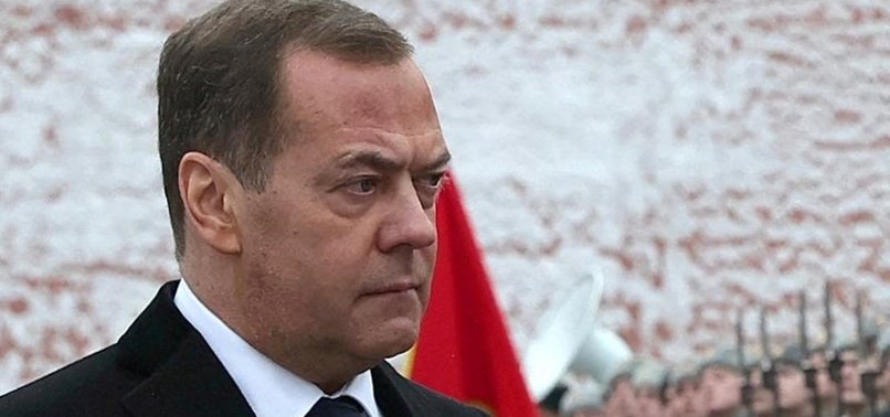 PUTIN ALLY MEDVEDEV SAYS UKRAINE BELONGS TO RUSSIA