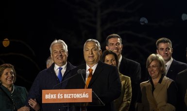 Orbán claims 'tremendous victory' in Hungarian elections
