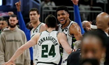 Milwaukee Bucks edge Boston Celtics 103-101 after frantic final second