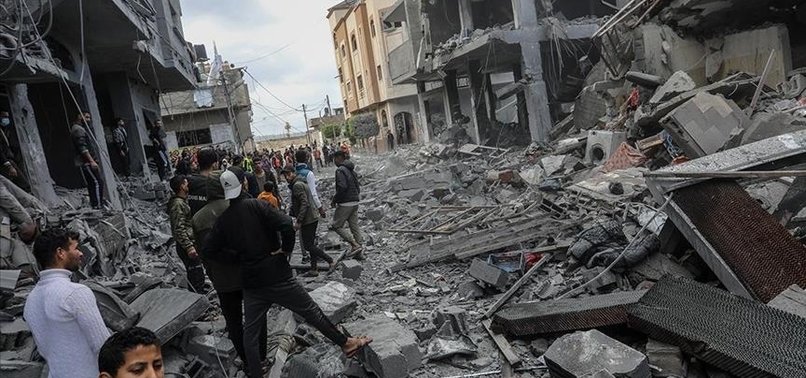 PALESTINIAN DEATH TOLL IN GAZA JUMPS TO OVER 13,300