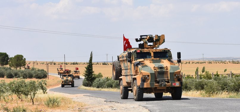 TURKEY, US BEGIN JOINT PATROLS IN NORTHERN SYRIAS MANBIJ
