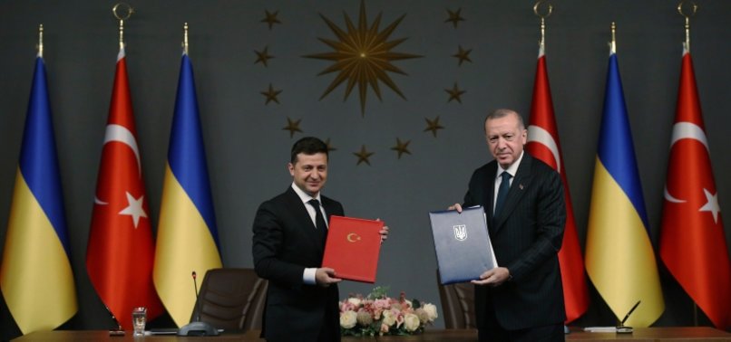 TURKEY, UKRAINE SIGN MILITARY COOPERATION AGREEMENTS
