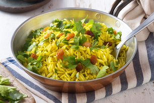 Sarımsaklı ve Zerdeçallı Pilav