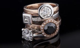 Mücevherde yeni moda siyah pırlanta