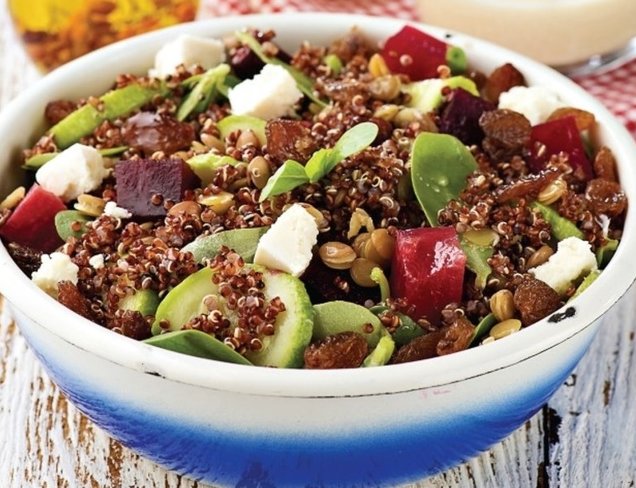 Semizotlu Kinoa Salatası