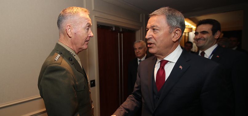 TURKISH DEFENSE MINISTER URGES TOP US GENERAL TO CUT YPG TIES