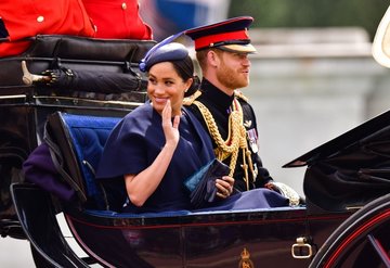 Meghan Markledan doğum sonrası ilk tören