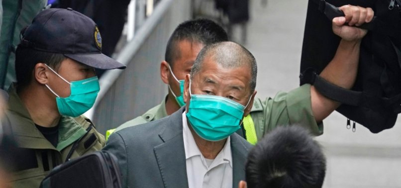 JIMMY LAI, HONG KONG ACTIVISTS CONVICTED FOR TIANANMEN VIGIL