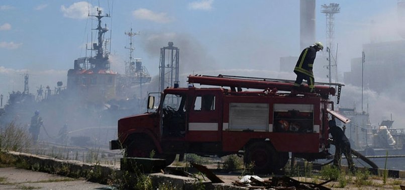 RUSSIAN STRIKES ON ODESSA PORT INJURED PEOPLE: GOVERNOR