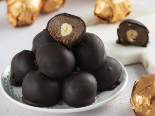 Gofretli Çikolata Topları