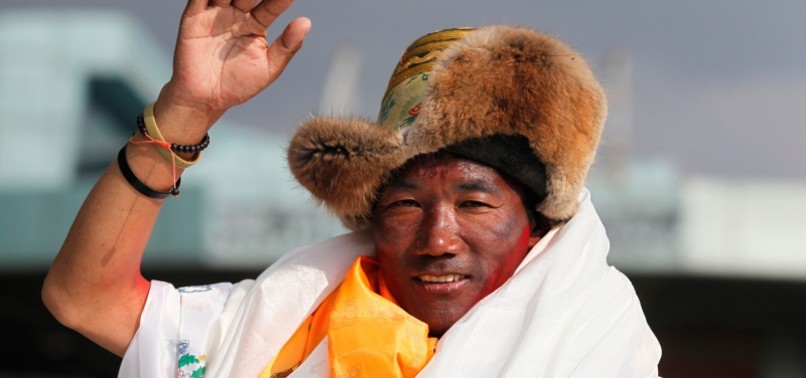 SHERPA KAMI RITA CLIMBS MOUNT EVEREST FOR RECORD 23RD TIME