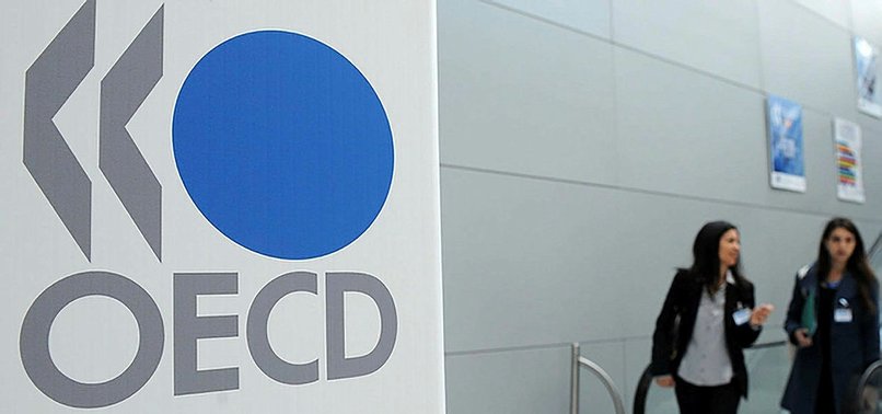 OECD INFLATION DOWN IN MARCH AS ENERGY PRICES EASE