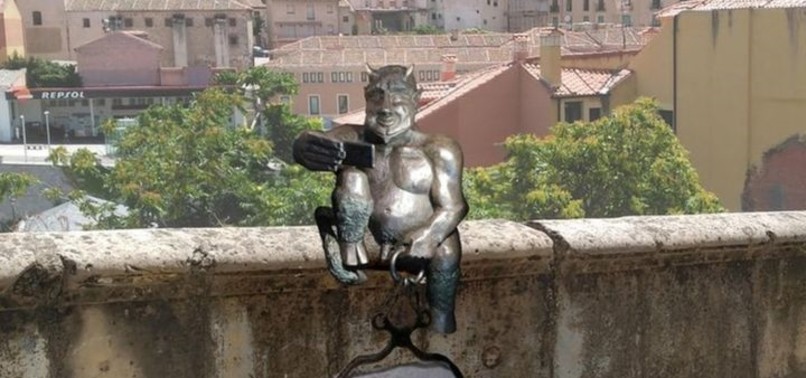 SPANISH CITY PROTESTS DEVIL SCULPTURE, CLAIMING IT’S ‘TOO FRIENDLY’