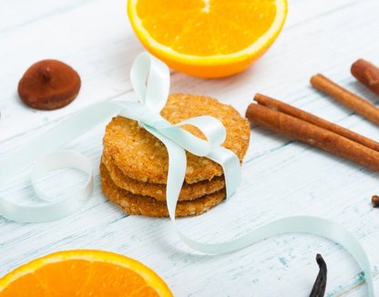 Fit portakallı yulaflı kurabiye tarifi