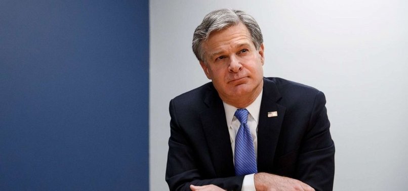 FBI CHIEF SAYS DOMESTIC TERRORISM CASES SPIKE TO 2,000