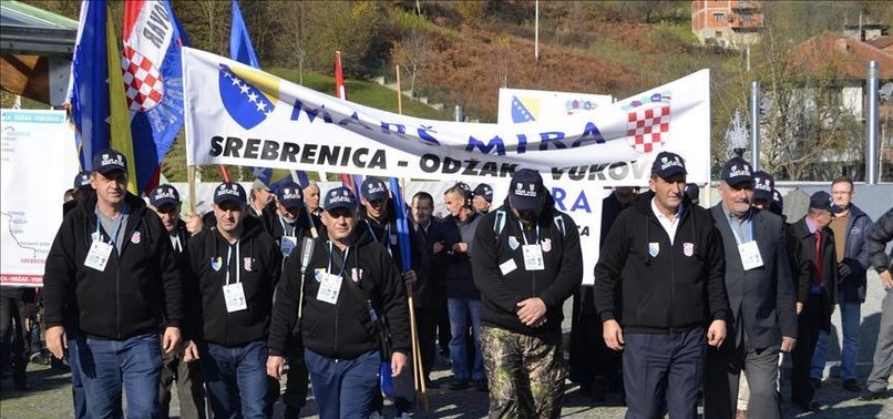 BOSNIANS BEGIN 300KM WALK TO REMEMBER VUKOVAR MASSACRE