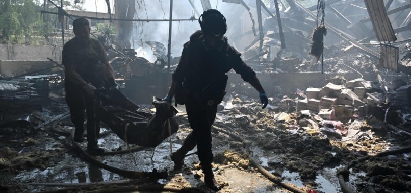 RUSSIAN STRIKE ON KHARKIV HARDWARE STORE KILLS AT LEAST TWO: OFFICIAL