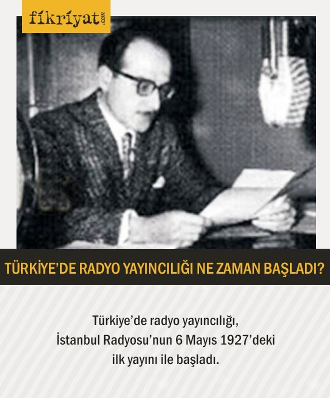 TÜRKİYE’DE RADYO YAYINCILIĞI NE ZAMAN BAŞLADI?
