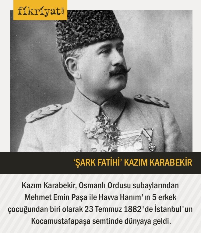 kazim karabekir in ermeni isgaline karsi verdigi mucadele galeri fikriyat gazetesi