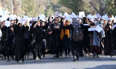 Afghan women protest bomb attack on education centre for second day