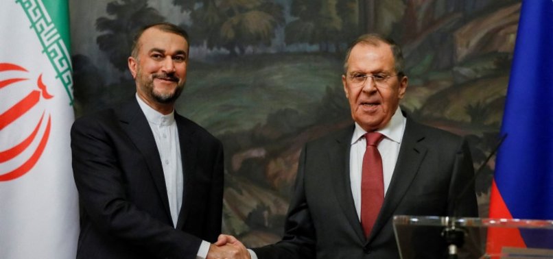 IRANIAN AND RUSSIAN FOREIGN MINISTERS DISCUSS NUCLEAR DEAL