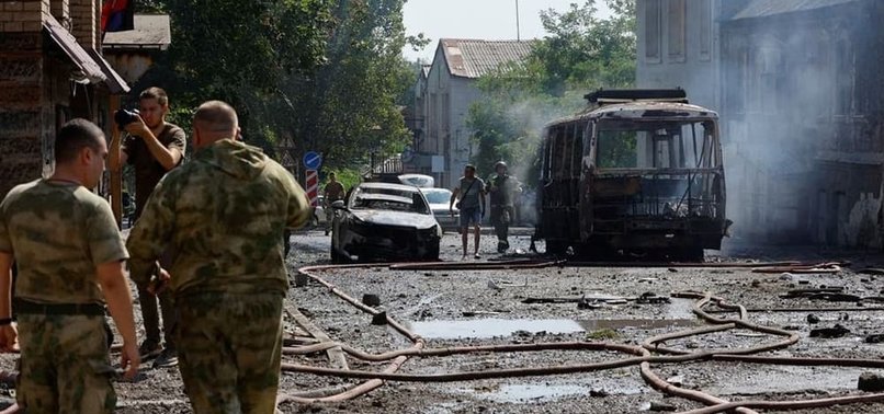 ONE KILLED, SIX WOUNDED IN DONETSK, SAYS RUSSIAN-INSTALLED OFFICIAL