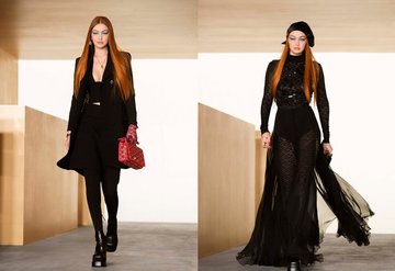 Gigi Hadid Versace İle Podyuma Döndü