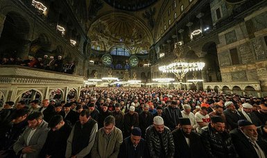 Commemoration event held at Hagia Sophia Mosque for 570th anniversary of Istanbul conquest