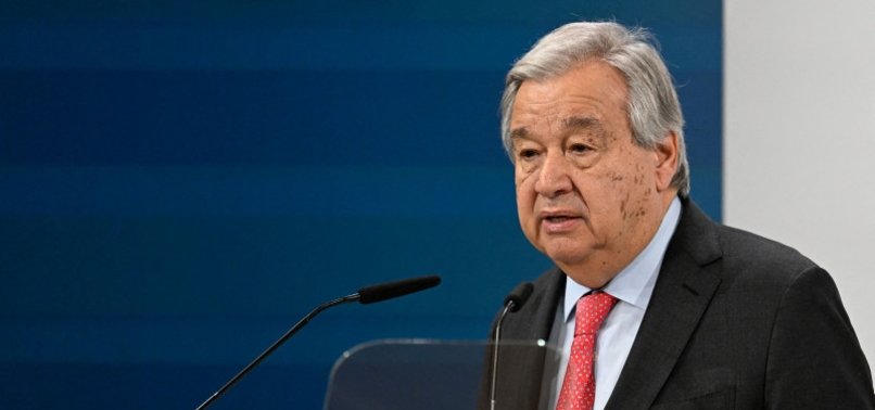 UN CHIEF SAYS ‘TODAY’S GLOBAL ORDER NOT WORKING FOR ANYONE’