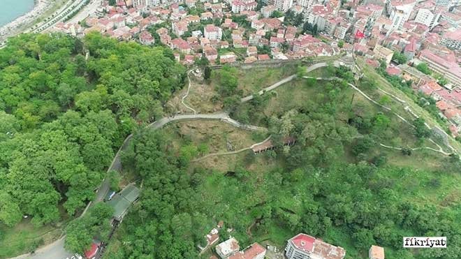 GİRESUN: Giresun Kalesi yaz mevsimi için hazır