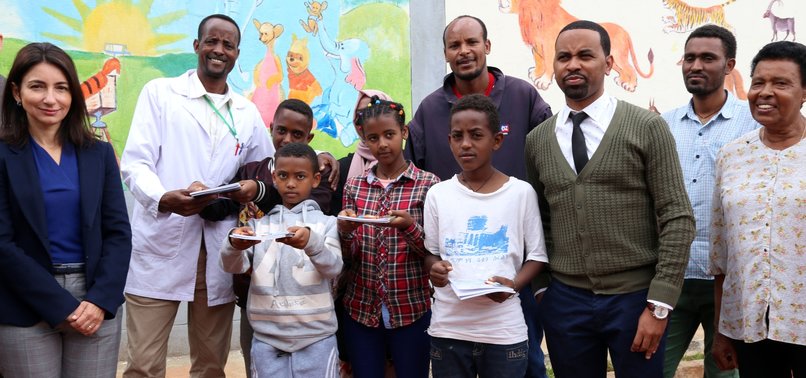 TURKEY DONATES SCHOOL SUPPLIES IN ETHIOPIA FOR STUDENTS