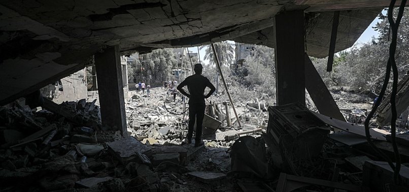 AT LEAST 12 KILLED IN ISRAELI ATTACK ON UN-RUN SCHOOL SHELTERING DISPLACED GAZANS