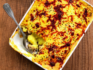 Yeşil Mercimekli, Tavuklu Patates Graten
