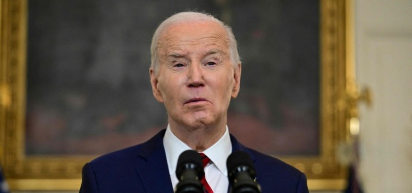 BIDEN SAYS ISRAEL MUST ALLOW AID TO PALESTINIANS WITHOUT DELAY