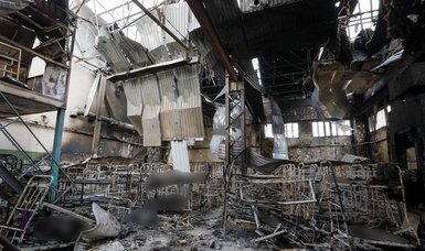 Russia says discussing Red Cross access to bombed Ukraine prison