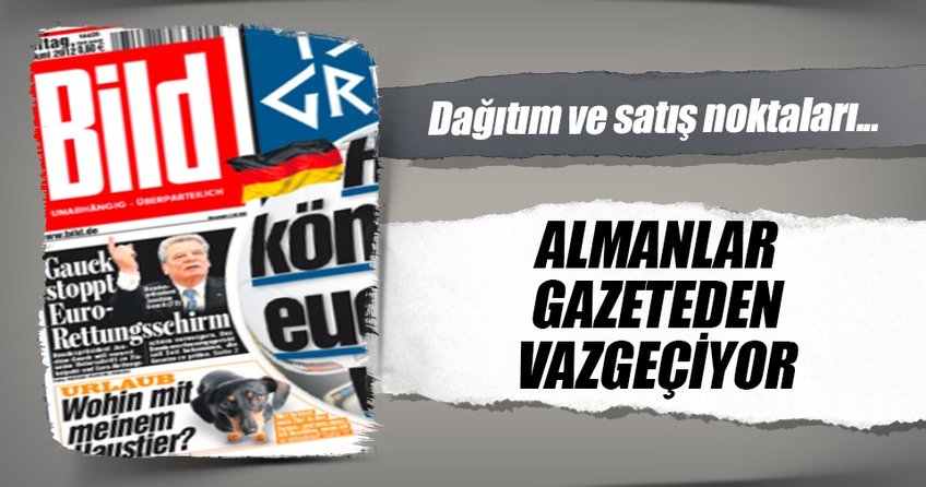 Almanya’da gazete satışlarında düşüş