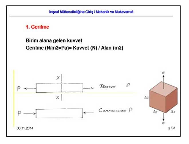 İTÜ mekanik ve mukavemet bilgisi ders notları