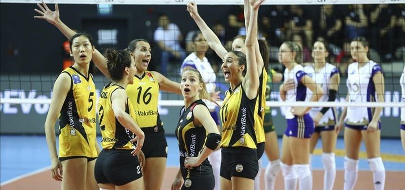 TURKISH VOLLEYBALL TEAM GETS AHEAD IN TOP LEAGUE