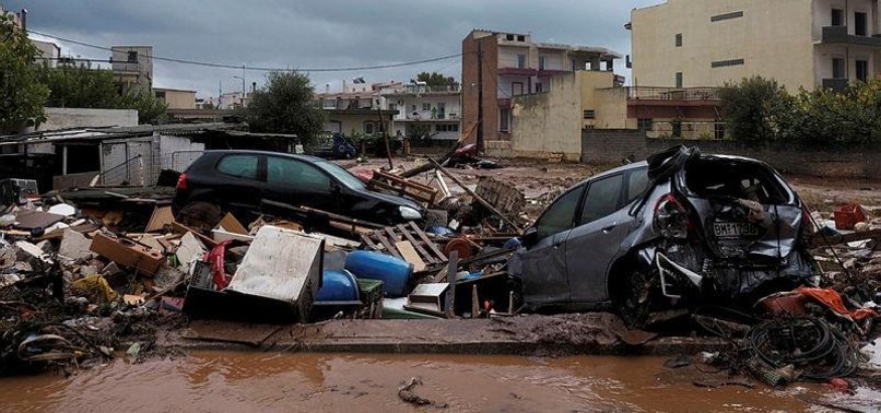 DEATH TOLL IN GREEK FLOODS RISES TO 19