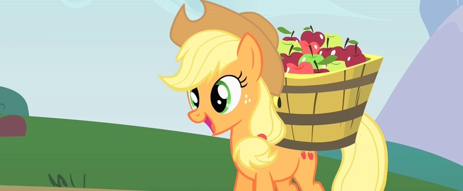 my little pony applejack in orchard my little pony applejack in orchard