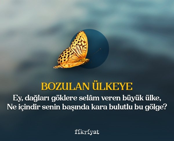 BOZULAN ÜLKEYE