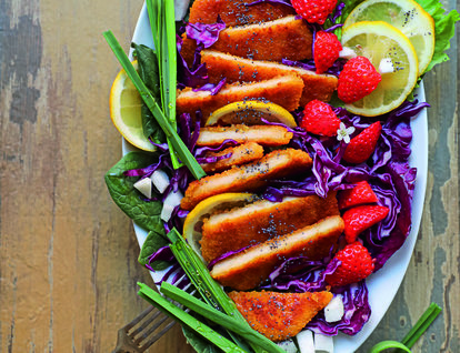 Schnitzel Salata