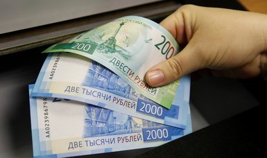 Russian rouble eases ahead of expected rate hold by cenbank